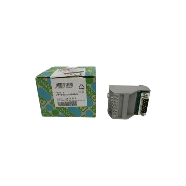 PHOENIX CONTACT VIP-2/SC/D15SUB/M 125VAC/DC 2A NSMP