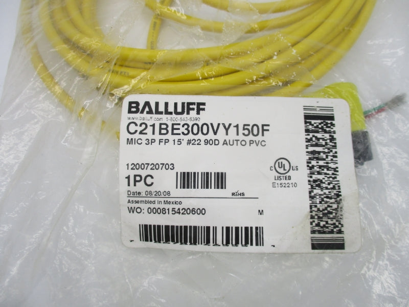 BALLUFF C21BE300VY150F NSMP