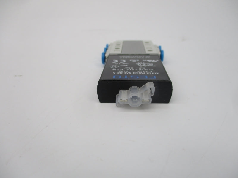 FESTO MHE2-MS1H-5/2-QS-4 525117 21.6-26.4VDC NSMP