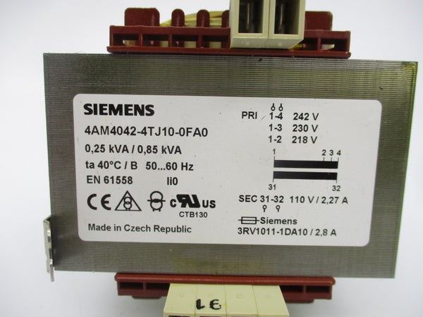SIEMENS 4AM4042-4TJ10-0FA0 242V NSNP