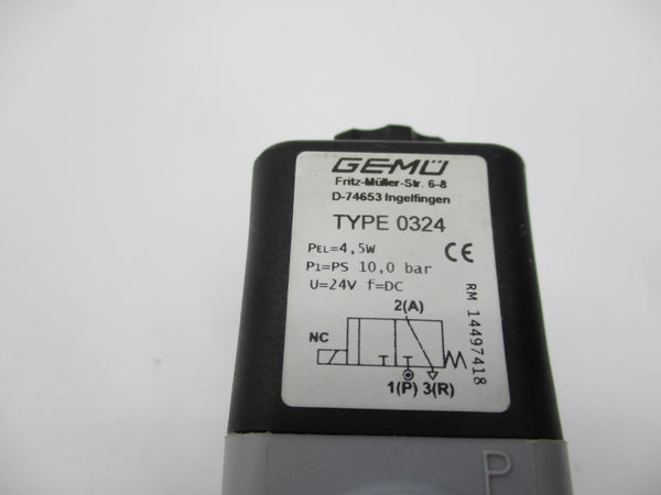 GEMU 0324 24VDC NSNP