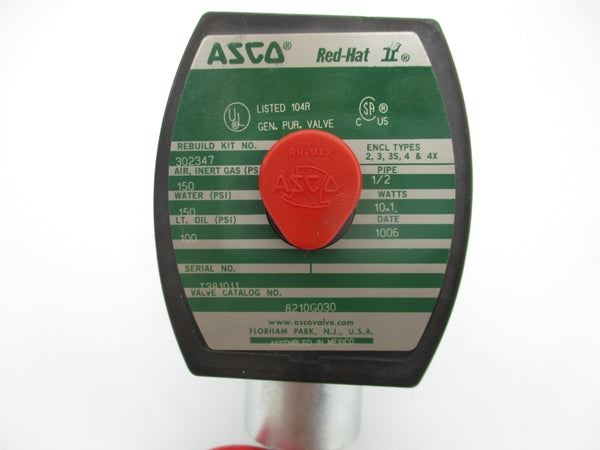 ASCO 8210G030 110/120V 100-150PSI 1/2" NSNP