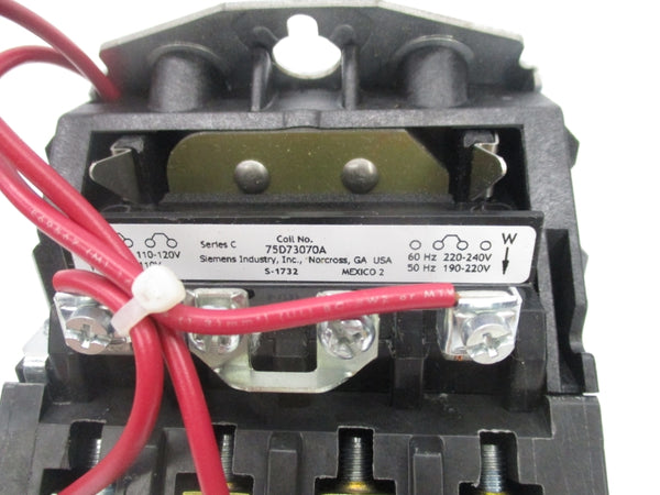 SIEMENS 14DUE32AA 240VAC NSMP