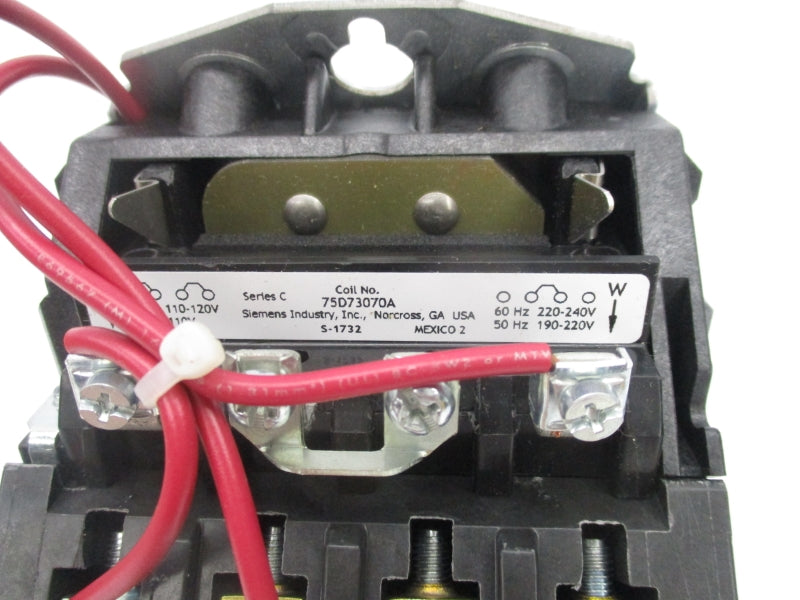 SIEMENS 14DUE32AA 240VAC NSMP