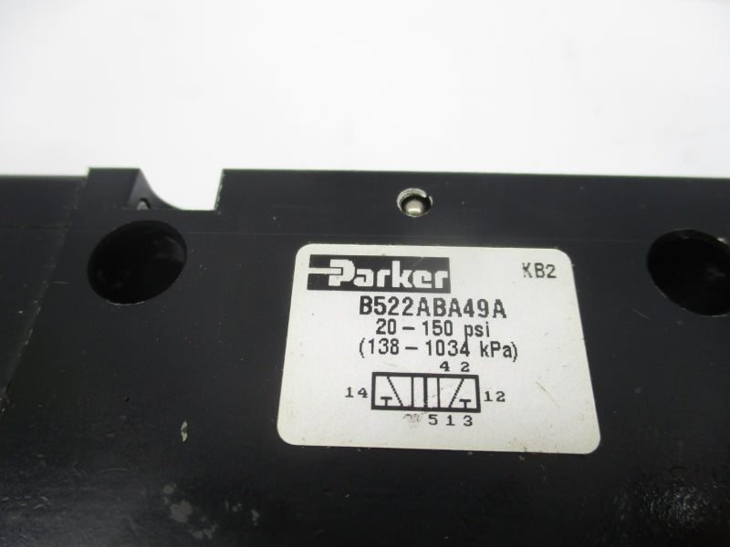 PARKER B522ABA49A 24VDC 20-150PSI UNMP