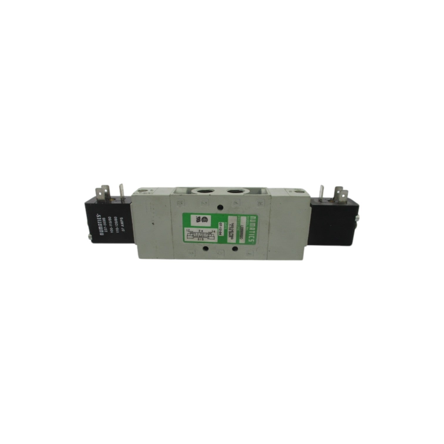 NUMATICS L22BB5520 110-120V 0.07A 14.5-145PSI UNMP