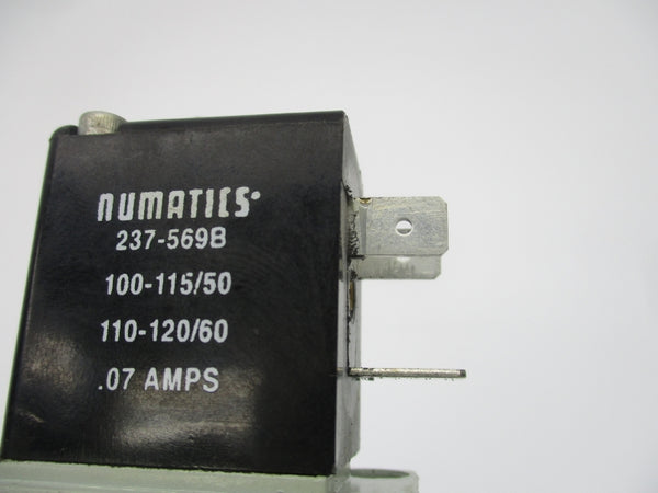 NUMATICS L22BB5520 110-120V 0.07A 14.5-145PSI UNMP