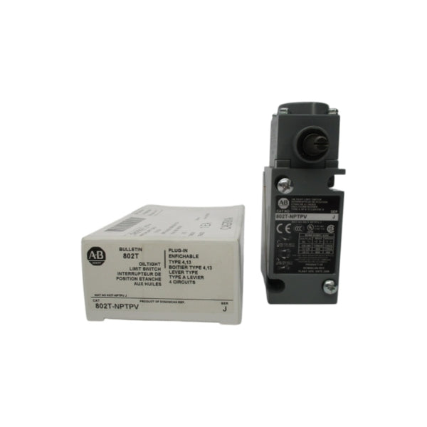 ALLEN BRADLEY 802T-NPTPV SER. J 300VAC (WH) NSMP