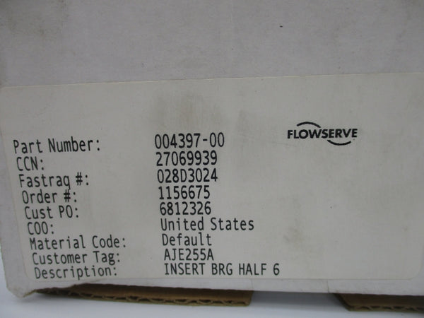 FLOWSERVE 004397-00 NSMP