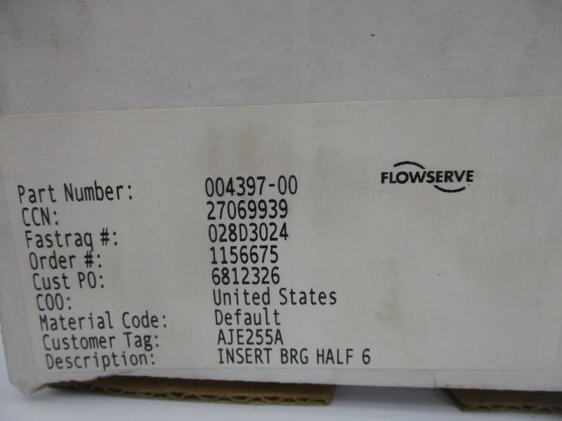 FLOWSERVE 004397-00 NSMP