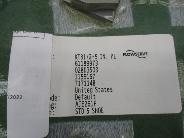 FLOWSERVE KTB1/2-5 SET OF 6 NSMP
