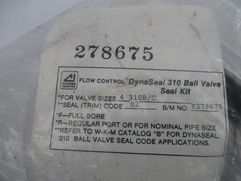 COOPER INDUSTRIES 310B/C NSMP