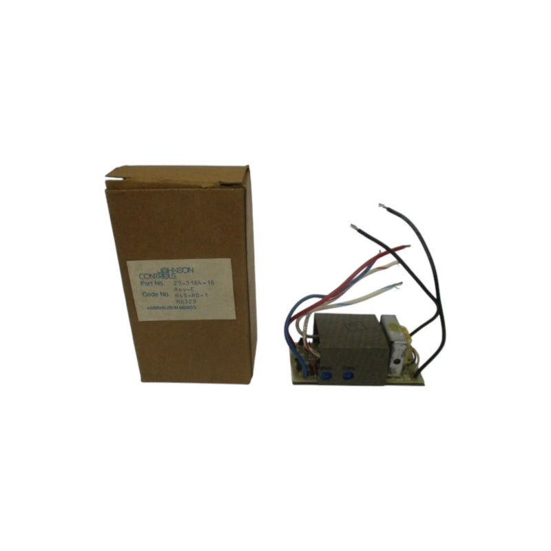 JOHNSON CONTROLS 27-3164-16 R45-AB-1-M8329 120VAC REV. E NSMP