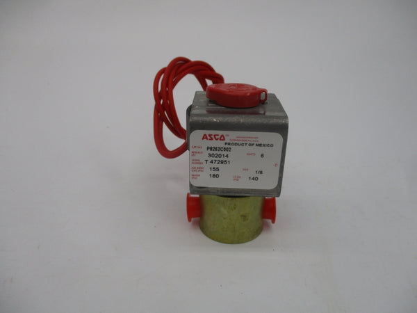 ASCO P8262C002 110/120V 180PSI 1/8" NSMP