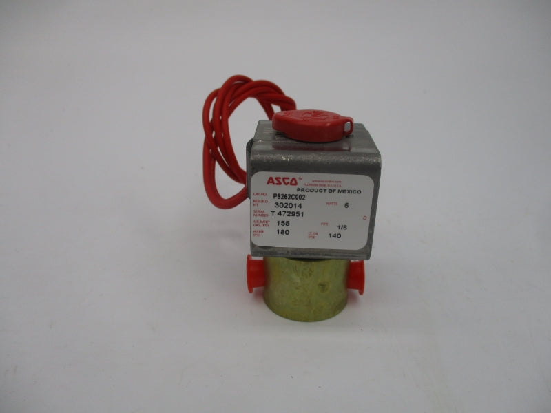 ASCO P8262C002 110/120V 180PSI 1/8" NSMP