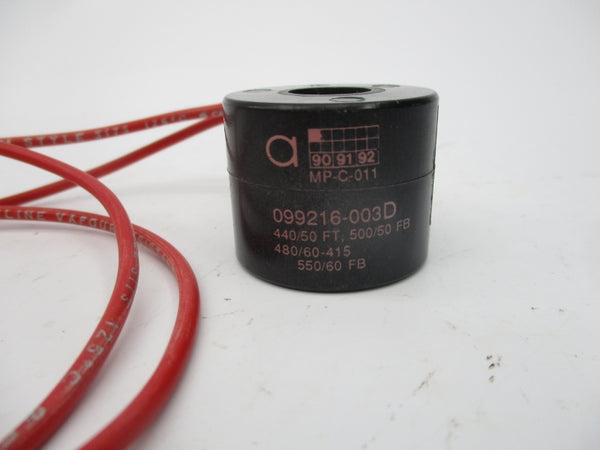 ASCO 099216-003-D MP-C-011 550V NSMP