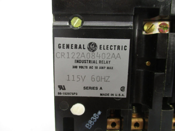 GENERAL ELECTRIC CR122A08402AA 115V 0.2-60S NSMP