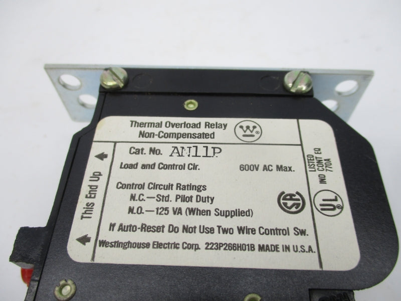 WESTINGHOUSE 371D596G11 AN11P 600VAC NSMP