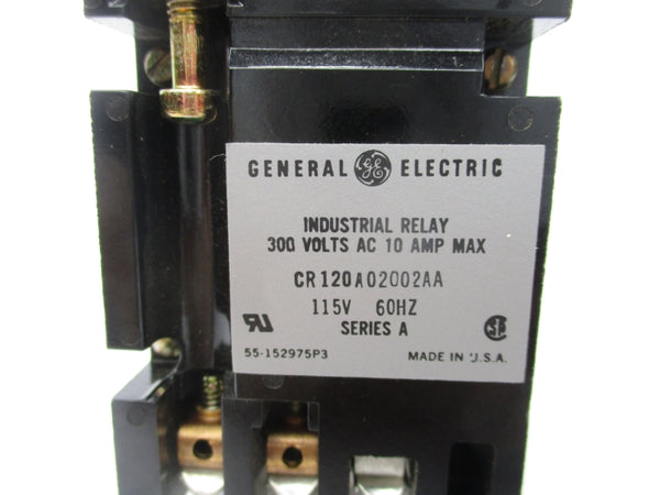GENERAL ELECTRIC CR120A02002AA SER. A 10A 115V NSMP