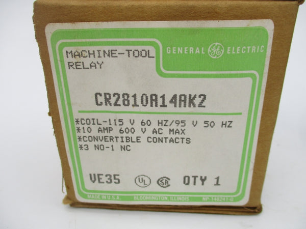 GENERAL ELECTRIC CR2810A14AK2 115V NSMP