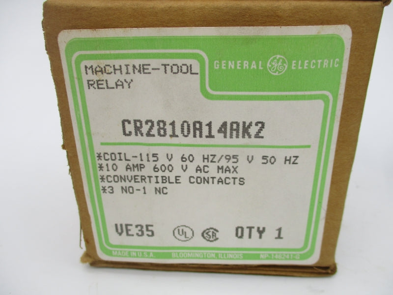 GENERAL ELECTRIC CR2810A14AK2 115V NSMP