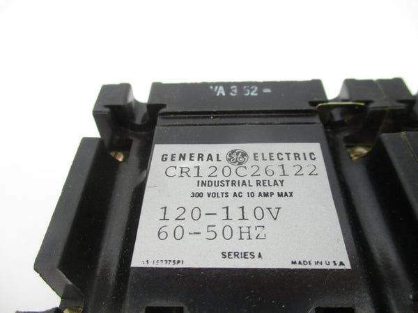 GENERAL ELECTRIC CR120C26122 SER. A 110-120V NSMP