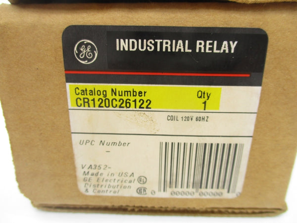 GENERAL ELECTRIC CR120C26122 SER. A 110-120V NSMP