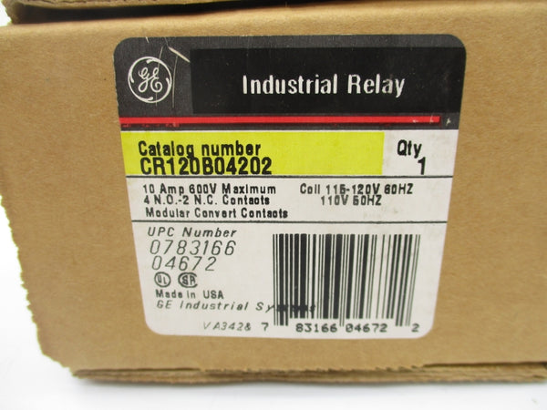 GENERAL ELECTRIC CR120B04202 SER. A 110/120V NSMP