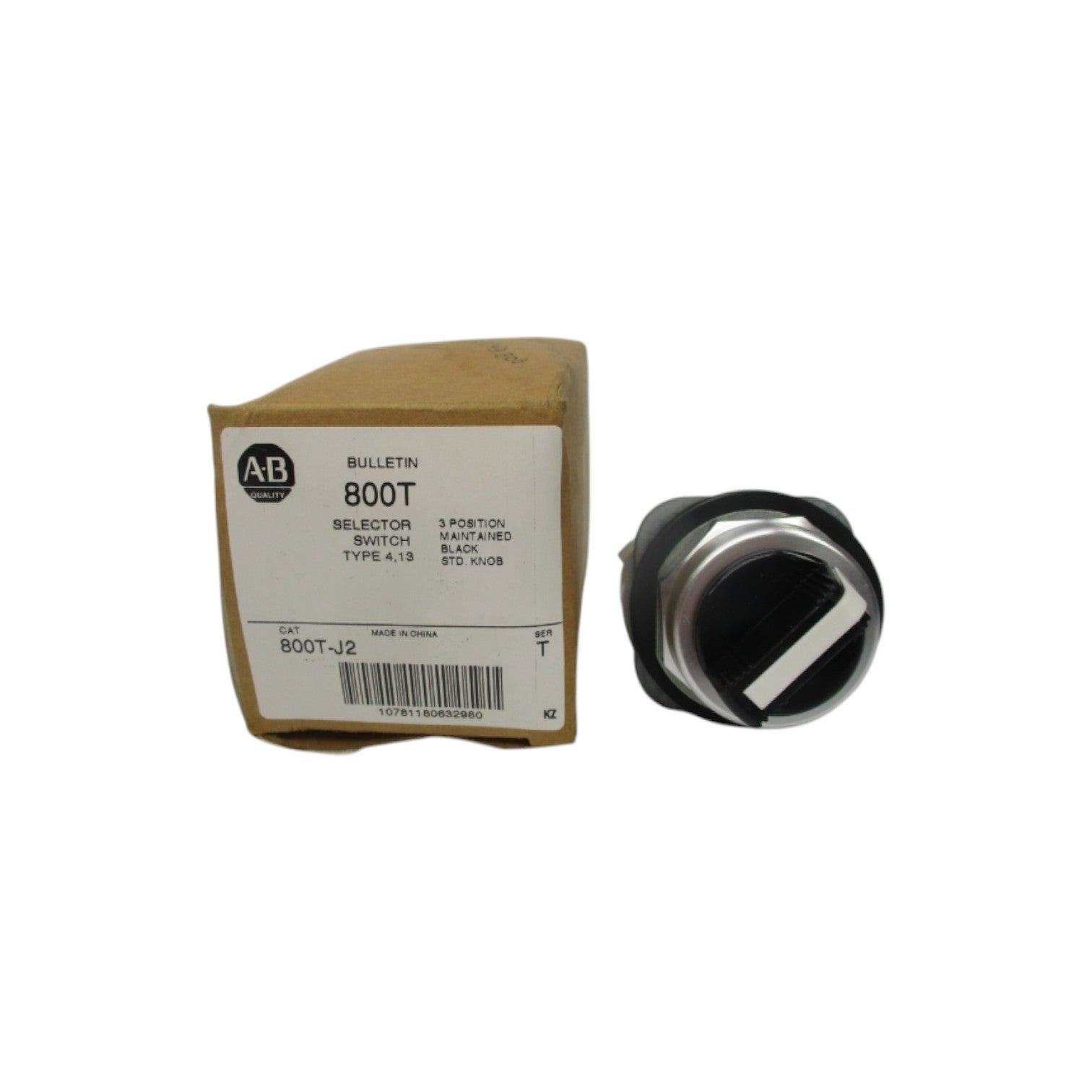 ALLEN BRADLEY 800T-J2 SER. T (BR/WH) NSMP