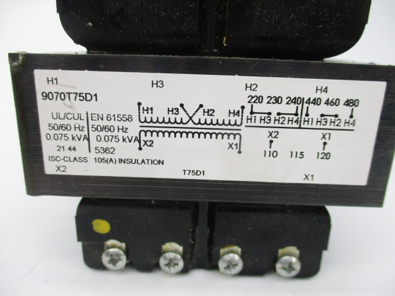SQUARE D 9070T75D1 480V NSMP