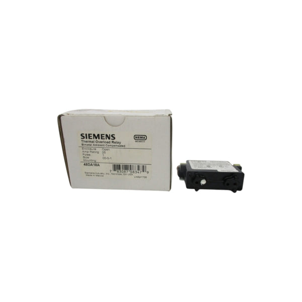 SIEMENS 48DA18A 600VAC NSMP