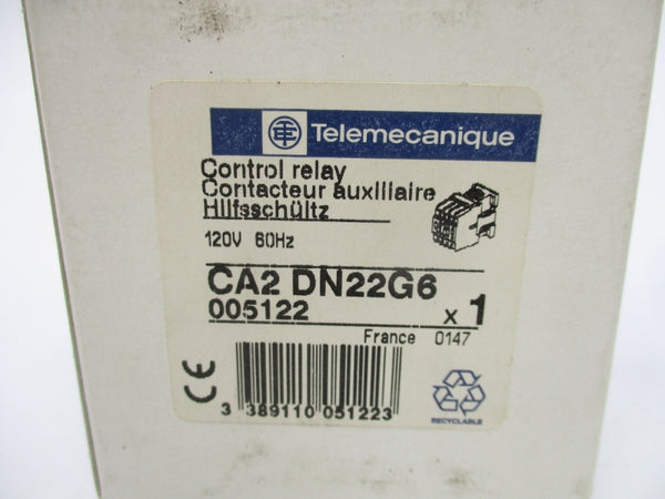 TELEMECANIQUE CA2DN22G6 120V 10A NSMP
