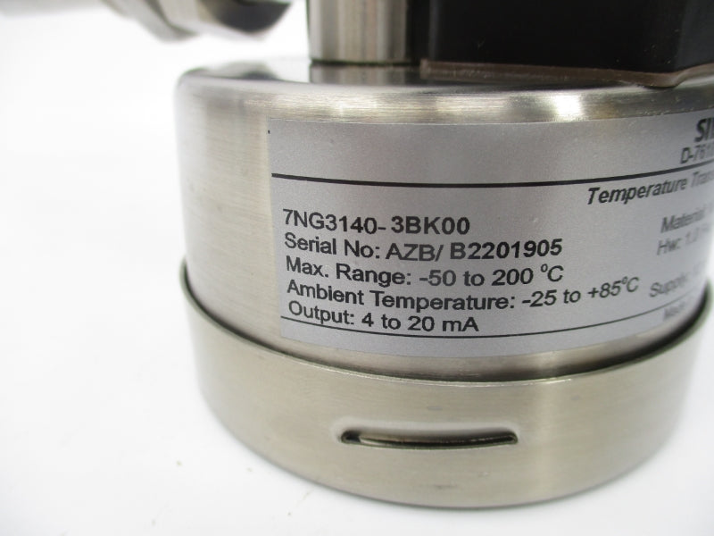 SIEMENS 7NG3140-3BK00 12-30V -50-200'C NSMP
