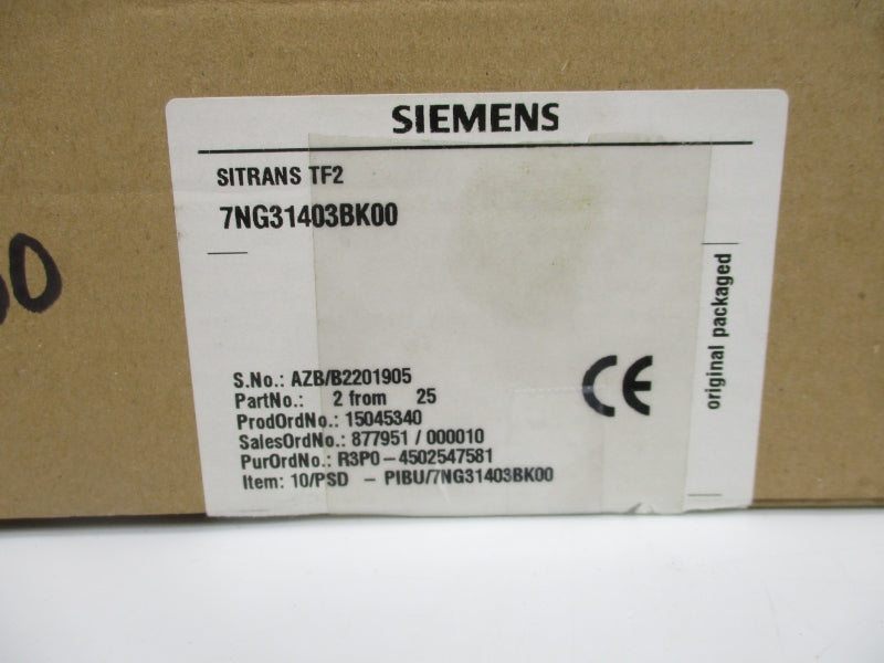 SIEMENS 7NG3140-3BK00 12-30V -50-200'C NSMP