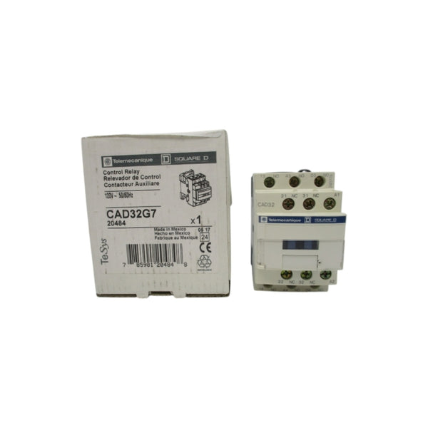 TELEMECANIQUE CAD32G7 20484 120V 10A NSMP