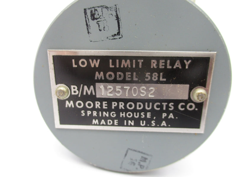 MOORE PRODUCTS 12570S2 58L NSMP
