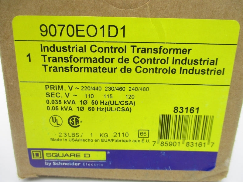 SQUARE D 9070EO1D1 240/480V NSMP