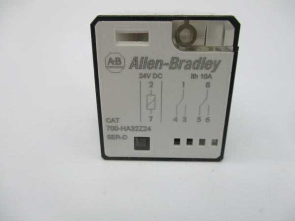 ALLEN BRADLEY 700-HA32Z24 SER. D 24VDC 10A (WH) NSMP