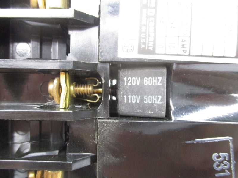 SQUARE D 8501GO60 SER. D 110/120V NSMP