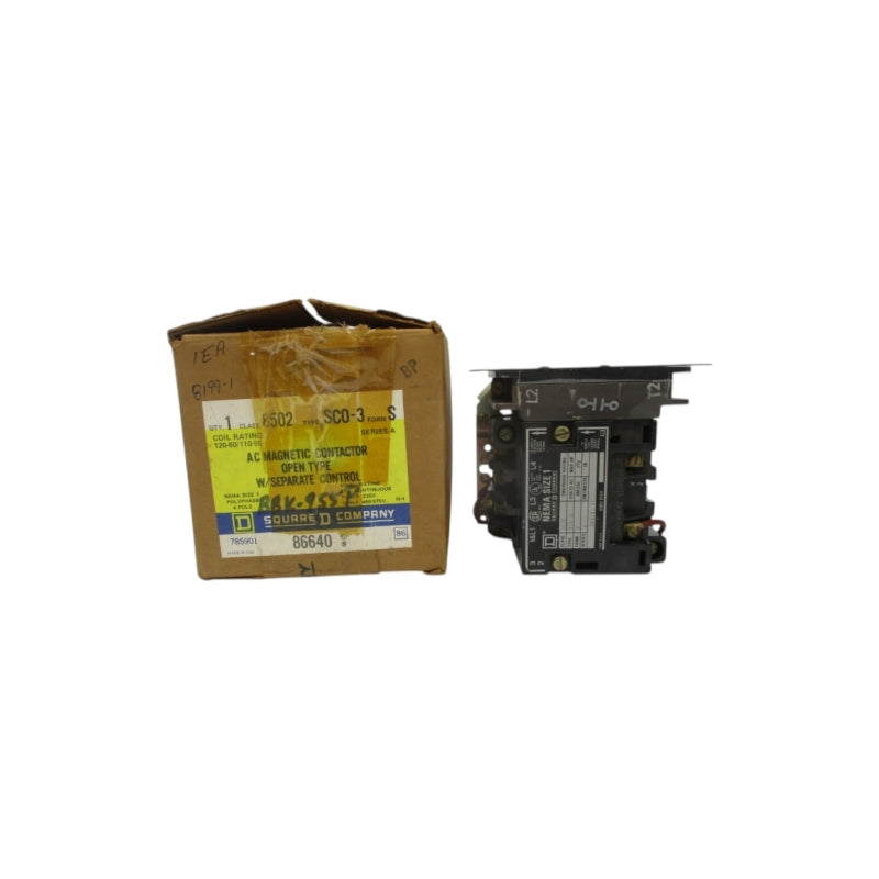 SQUARE D 8502SCO3 SER. A 110/120V NSMP