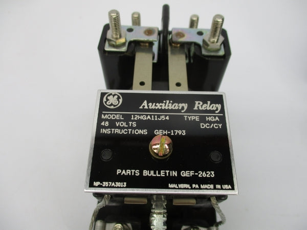 GENERAL ELECTRIC HGA11J54 48VDC NSMP