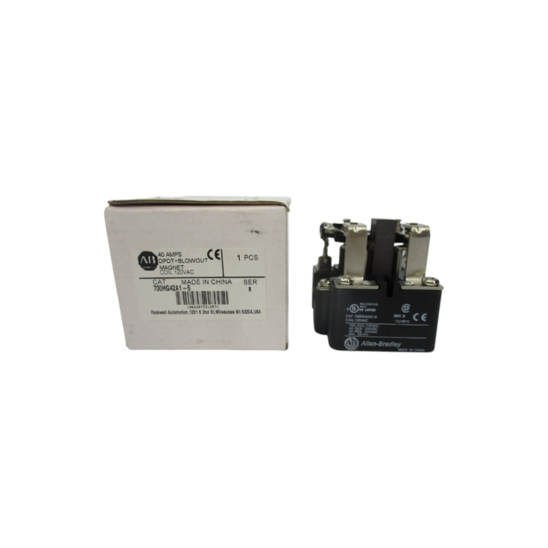 ALLEN BRADLEY 700HG42A1-6 SER. B 120VAC 40A (WH) NSMP