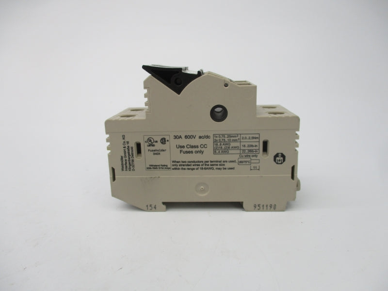 WEIDMULLER 1966040000 WSI25/2CC 600V 30A NSNP