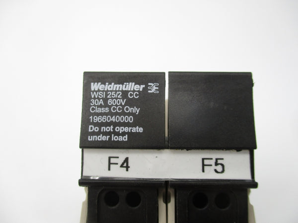 WEIDMULLER 1966040000 WSI25/2CC 600V 30A NSNP