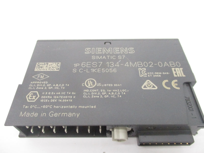SIEMENS 6ES7134-4MB02-0AB0 NSNP