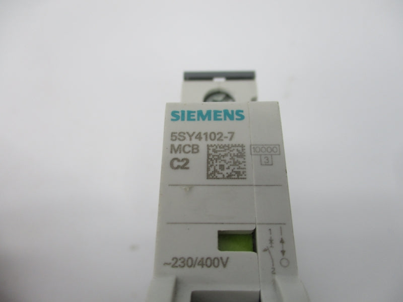 SIEMENS 5SY4102-7 230/400V 2A NSNP