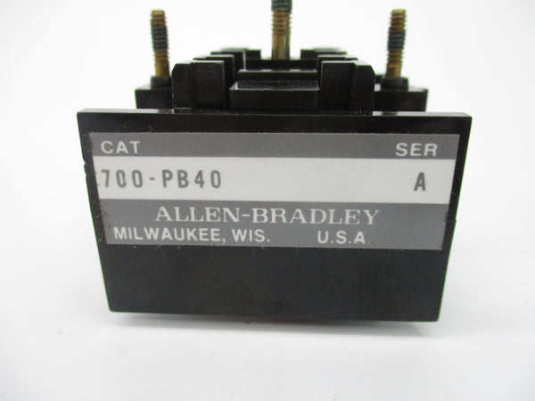 ALLEN BRADLEY 700-PB40 SER. A (GY/BL) NSMP