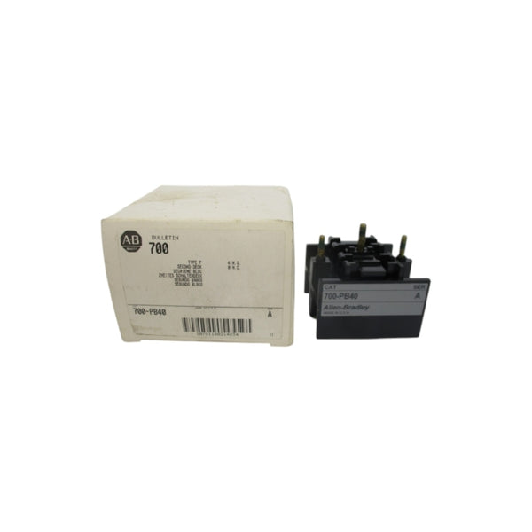 ALLEN BRADLEY 700-PB40 SER. A (WH) NSMP