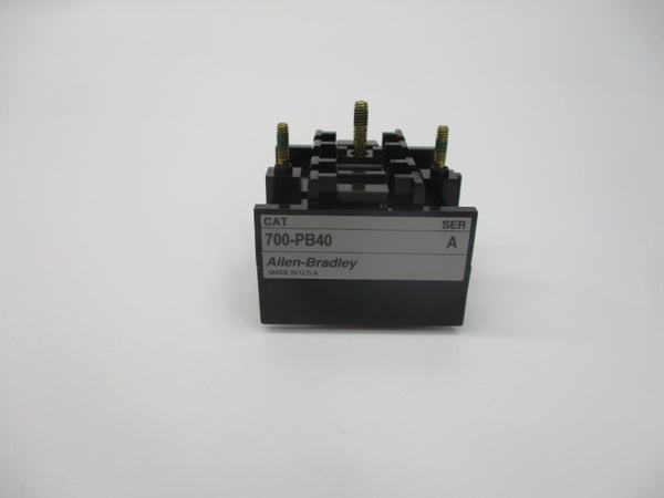 ALLEN BRADLEY 700-PB40 SER. A (WH) NSMP