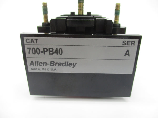 ALLEN BRADLEY 700-PB40 SER. A (WH) NSMP